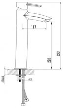 Фото товара Смеситель Lemark Atlantiss LM3209C для раковины