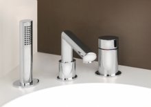 Фото товара Смеситель Gessi Ovale 23037.031 на борт ванны