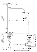 Фото товара Смеситель Hansgrohe Talis Classic 14116000