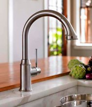 Фото товара Смеситель Hansgrohe Talis Classic 14863000 для кухонной мойки