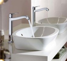 Фото товара Смеситель Hansgrohe Metris Classic 31078000 для раковины