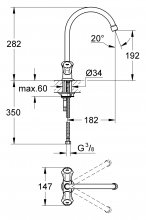 Фото товара Смеситель Grohe Costa L 31831001