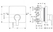 Фото товара Смеситель Ideal Standard Active B8651AA для душа