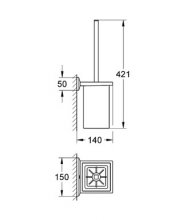 Фото товара Ершик Grohe Allure Brilliant 40500000