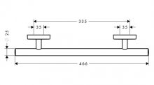 Фото товара Поручень Hansgrohe PuraVida
