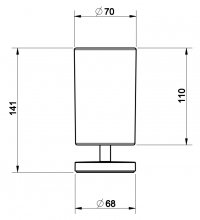 Фото товара Стакан Gessi Minix 15531.031