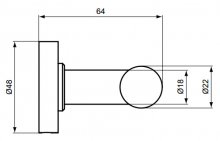 Фото товара Крючок Ideal Standard IOM двойной