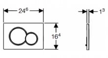 Фото товара Кнопка смыва Geberit Sigma 01 115.770.DT.5