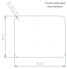 Фото товара Мойка кухонная Reginox Ohio 50x40 Medium LUX OKG L сталь