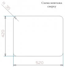 Фото товара Мойка кухонная Reginox Ohio 50x40 Medium LUX OKG L сталь