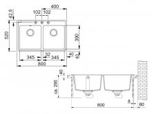 Фото товара Мойка кухонная Franke Basis BFG 620 шоколад
