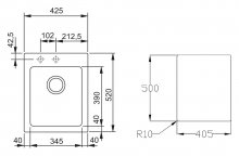 Фото товара Мойка кухонная Franke Maris MRG 610-42 белый