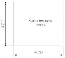 Фото товара Мойка кухонная Reginox Ontario 45х40 LUX OKG L сталь