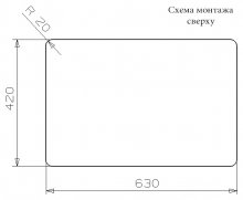 Фото товара Мойка кухонная Reginox Texas 18x40+40x40 LUX L сталь