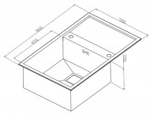 Фото товара Мойка кухонная Zorg Inox X X-8050