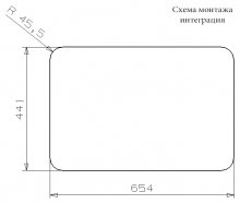 Фото товара Мойка кухонная Reginox Ohio 18x40+40x40 LUX L сталь