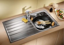 Фото товара Мойка кухонная Blanco Livit 45 S Salto сталь