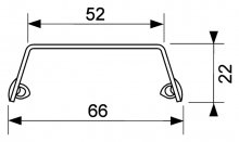 Фото товара Решетка Tece TECEdrainline Steel II 6 009 82 90 см глянцевая