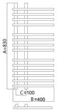 Фото товара Полотенцесушитель водяной Terminus Астра 32/20 П14 6-4-4