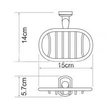 Фото товара Мыльница Wasserkraft Oder K-3069