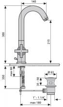 Фото товара Смеситель для раковины Emmevi Spirit New CR 31003