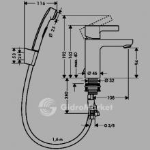 Фото товара Hansgrohe Metris S 31160000