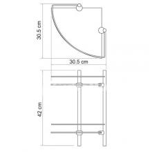 Фото товара Полка Wasserkraft K-3122