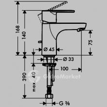 Фото товара Смеситель Hansgrohe Talis E2 31612000