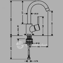 Фото товара Смеситель для раковины Hansgrohe Talis S 32070000