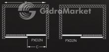 Фото товара Душевой уголок Roltechnik Proxima PXD2N+PXBN 130х90