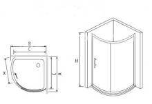 Фото товара Душевой уголок RGW Passage PA-56