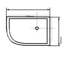 Фото товара Душевая кабина HX HX-410М R/L белая