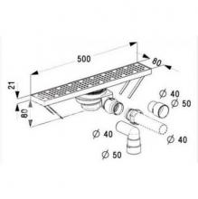 Фото товара Трап Radaway Floor drain CS50S