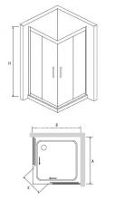 Фото товара Душевой уголок RGW Passage PA-30