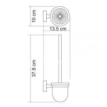 Фото товара Щетка для унитаза Wasserkraft Isen K-4027