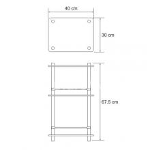 Фото товара Полка Wasserkraft K-4033