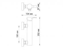 Фото товара Смеситель для ванны Wasserkraft Berkel 4802L