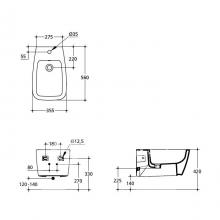 Фото товара Биде подвесное Ideal Standard Ventuno T515101