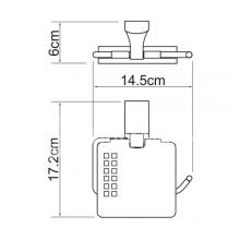 Фото товара Держатель туалетной бумаги Wasserkraft Leine K-5025