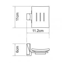 Фото товара Мыльница Wasserkraft Leine K-5029