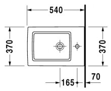 Фото товара Подвесное биде Duravit Vero 223915