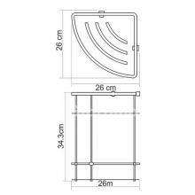 Фото товара Полка Wasserkraft K-522