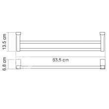Фото товара Держатель полотенец Wasserkraft Exter K-5240