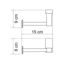 Фото товара Держатель туалетной бумаги Wasserkraft Exter K-5296