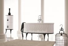 Фото товара Мебель для ванной Tessoro Neo белый глянец с черным