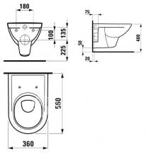 Фото товара Готовое решение Grohe/Laufen PRO 820950