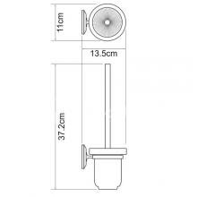 Фото товара Щетка для унитаза Wasserkraft Rhein K-6227C