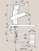 Фото товара Смеситель для биде Emmevi Twist 6604