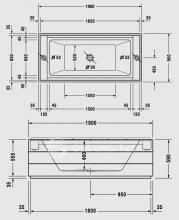 Фото товара Акриловая ванна Duravit Sundeck 700066