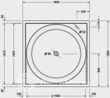 Фото товара Акриловая ванна Duravit Blue Moon 700169